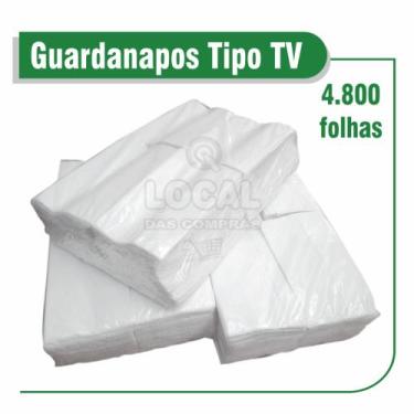 Imagem de Guardanapo TV Papel Seda Para Bar, Padaria, Restaurante, 3 Pacotes - L