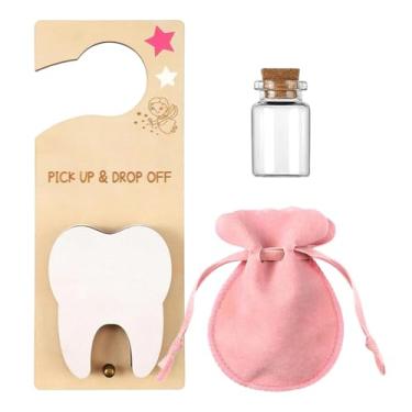 Imagem de Bolsa de porta de dentes para crianças, bolsa de economia de dente - Bolsa infantil para salvamentos para dentes de bebê - Bolsa de Goodie de meninos, suportes requintados de lembrança para exibição d