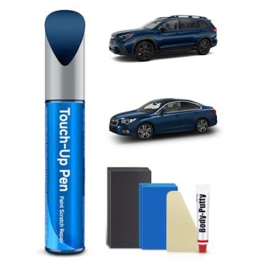 Imagem de Kit de tinta de retoque SAL Abyss Blue Pearl compatível com Subaru Exact Match Car Scratch Repair Kit de tinta de retoque