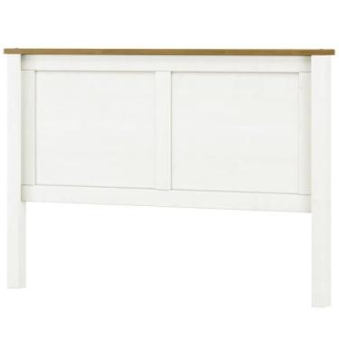 Imagem de Cabeceira Queen Madeira Maciça 9116 Branco Freijo Milani Store