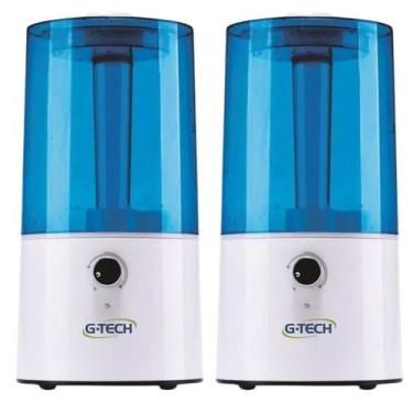 Imagem de Umidificador Ultrassônico Allergy Free 3l Hm Silencio Kit 2un - GTECH