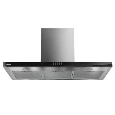 Imagem de Coifa de Parede Panasonic com Modo Depurador 90cm Black Glass - FV-9HSDB2 220v