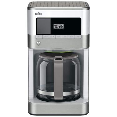 Imagem de Cafeteira Elétrica Programável BrewSense, 110v, BRAUN KF6050WH, Branco