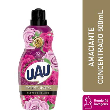 Imagem de AMACIANTE CONCENTRADO UAU PERFUME FLORES SONHOS 1L