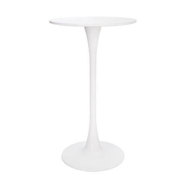 Imagem de Mesa Bistrô Saarinen Tulipa Redonda Branca 60cm Waw Design