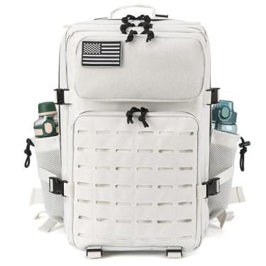 Imagem de Mochila tática QT & QY branca militar 45L para mulheres - QT&QY
