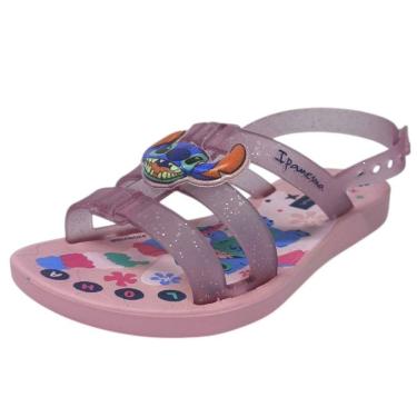 Imagem de Sandalia Infantil Menina Glitter Stitch Ipanema Kids