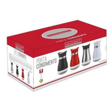 Imagem de porta Temperos Aço Gourmet Condimentos Inox Cozinha 12 PEÇAS COLOR - H