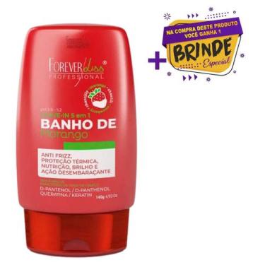 Imagem de Leave-in Banho de Verniz Morango Forever Liss 140g