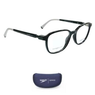 Imagem de Armação de Grau Infantil Speedo SPK4015 A01 Black Shine-Unissex