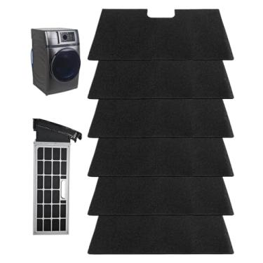 Imagem de WH01X35719 Filtro de fiapos para secador, almofada de espuma de filtro adequada para GE Profile PFQ97HSPVDS Combo de lavadora e secadora, espuma de filtro de fiapos lavável à mão e reutilizável,