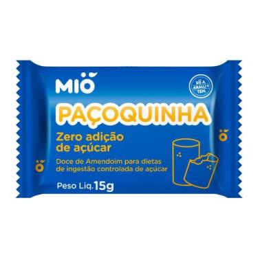 Imagem de Paçoquinha Rolha Mió Zero Açúcar 15g