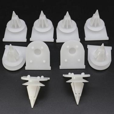 Imagem de DZMZL Fixador de pinos localizador de headliner LR003290 LR078366 para Land Rover LR2 Discovery Sport Qtde 10