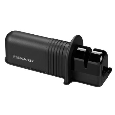 Imagem de Fiskars Afiador de lâmina de machado e faca – ferramentas para ambientes externos e de quintal – preto