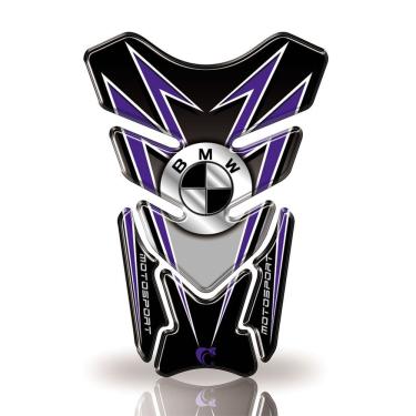 Imagem de Protetor De Tanque Adesivo Moto Bmw -Motosport Azul