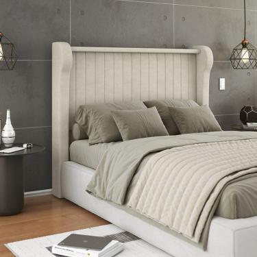 Imagem de Cabeceira Super King 20cm Samara Off White