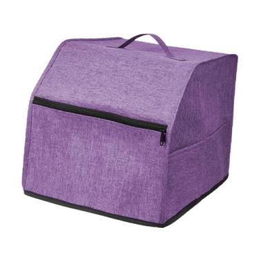 Imagem de oshhni Bolsa de transporte para máquina de costura, capa overlock, bolsa de mão, organização doméstica, portátil, adequada para a maioria dos padrões para