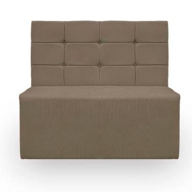 Imagem de Canto Alemão Confortável Para Apartamento Cozinha E Restaurantes Suede Capuccino