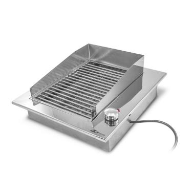 Imagem de Churrasqueira Elétrica de Embutir 40X47 em Aço Inox com Grelha Parrilla - JX Metais