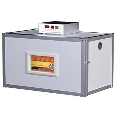 Imagem de Meuiosd Incubadora De Ovos, Fazenda Com Viragem Automática E Controle Umidade, Máquina Chocar Industrial Para Galinhas, Adequada Ovos Pato, Ganso, Codorna, Papagaio Pássaro