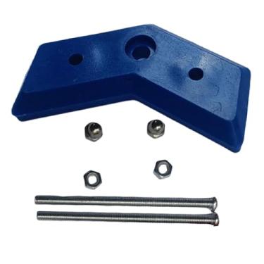 Imagem de Deevoka Suporte de parede para skate, suporte resistente para exibição de skate, de parede para armazenamento, Azul