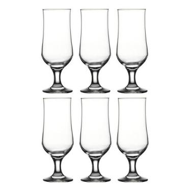 Imagem de Conjunto 6 Taças Vidro Cerveja 385ml Transparente G4U - Class Home