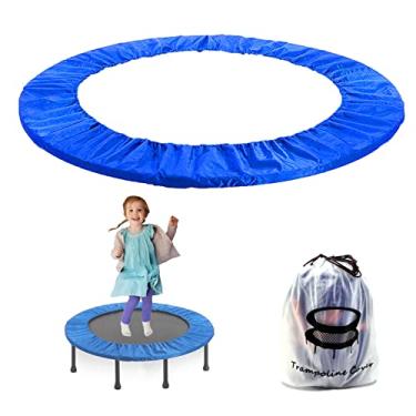 Imagem de Abiphop Capa De Mola Para Mini Trampolim Almofada De Segurança De Trampolim Pequena De 36 Polegadas Para Trampolim Redondo De 6 Furos Pano Oxford Resistente A Rasgos Antivibração Fácil De Instalar Sub