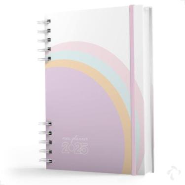 Imagem de Planner Visão Semanal Mensal Capa Dura Coleção Cute Rainbow - NISTI PR