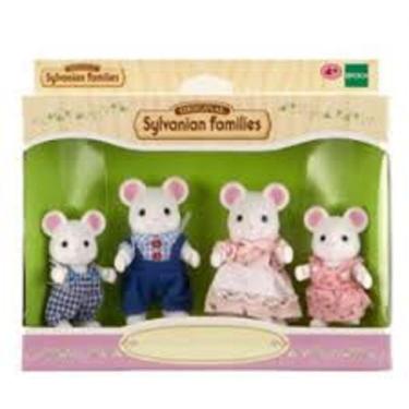 Imagem de Sylvanian Families Família dos Ratos Brancos - Epoch Magia