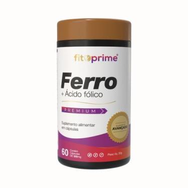 Imagem de Ferro Ácido Fólico 60 Cápsulas Fitoprime