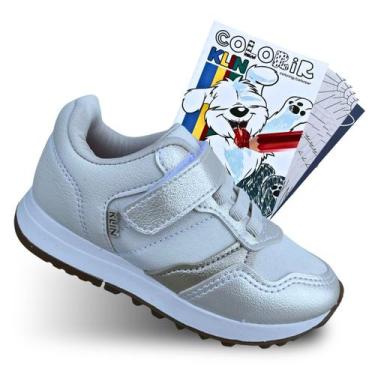 Imagem de Tênis Klin Walk Infantil Menina Calce Fácil Confortável 216132, 216132