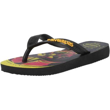 Imagem de Havaianas Chinelo Star Wars, Preto e Amarelo Pop, 23/24