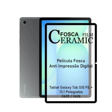 Imagem de Película Cerâmica Fosca Para Samsung Galaxy Tab S10 Fe 13.1 - Genérico