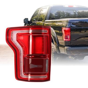 Imagem de USR 15-17 1FT* F150 Luz traseira de reposição "HL3Z-13405-D" Lâmpadas traseiras de substituição 1 peça (esquerda) compatível com caminhonete Ford F-150 2015-2017 todos os modelos (OE LED completo com