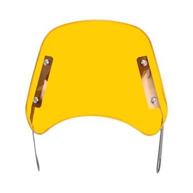 Imagem de Pára-brisa defletor de vento para farol de motocicleta universal para 