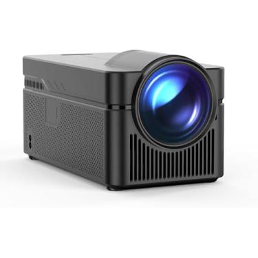Imagem de Projetor inteligente 4K, mini projetor com Wi-Fi e Bluetooth, Android 13, 700 ANSI, correção automática, projetor para Home Theater/Outdoor HY450NTV