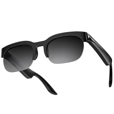 Imagem de Óculos inteligentes com tradutor de IA, óculos Bluetooth V6.0 com mais de 150 traduções, óculos de sol inteligentes para homens e mulheres, óculos de música com bateria de longa duração, proteção UV