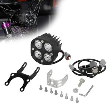 Imagem de BAOUFF Kit de farol de motocicleta para Surron Light Bee, liga de alumínio, luz de bicicleta suja brilhante para Sur Ron Light Bee X (LBX) e S (LBS)