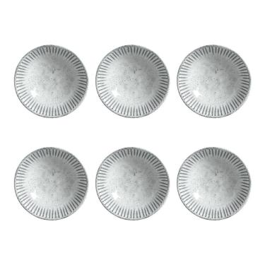 Imagem de Conjunto De Cumbucas Porto Brasil Linhas Echo 6 Peças 370ml Branco