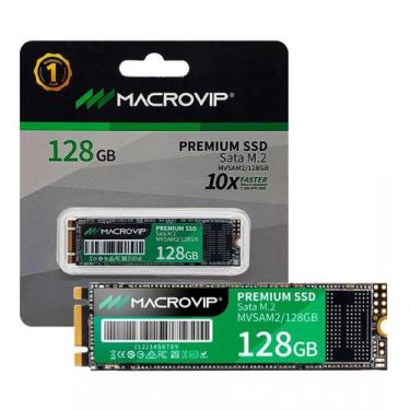 Imagem de Ssd 128Gb Macrovip, M.2 2280, Sata 3 6Gb/S, Leitura 560Mb/S,