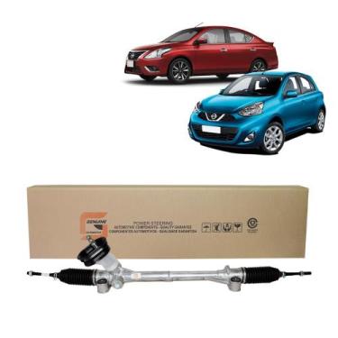 Imagem de Caixa Setor Direção Elétrica Nova Nissan March Versa 17,3mm - GENUINE 