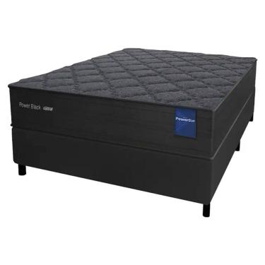 Imagem de Colchão Cama Box Gazin Molas PowerBlue Casal Power Black 138x188