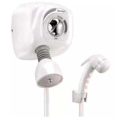 Imagem de Ducha Chuveiro Elétrico com Desviador Florenza Branco - Cardal, 220V