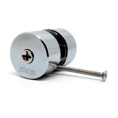 Imagem de Cilindro Miolo Tambor Stam Tetra 1500/1600 Cromado 4 Chaves, cromado