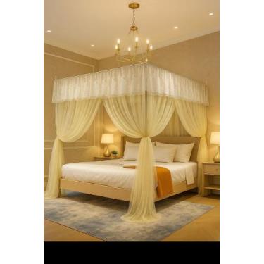 Imagem de Mosqueteiro Palácio Casal/Box/Queen Completo Com Armação Anti Mosquito