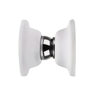 Imagem de Trava Porta MagnéTica Adesiva Inox – Fixador Prendedor De Porta Com Imã, Batedor Amortecedor(LA-114-BRANCA,2)