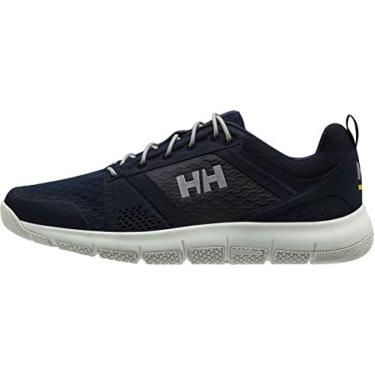 Imagem de Helly-Hansen Sapato masculino Skagen F-1 Offshore Sailing Deck, Azul-marinho/grafite azul/de, 13