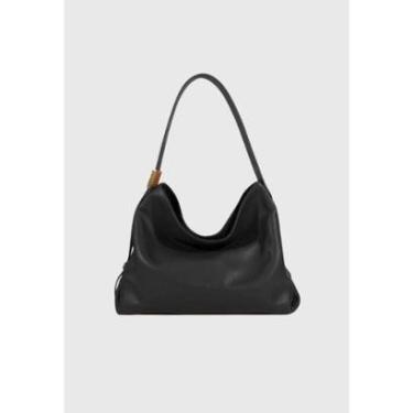 Imagem de Bolsa Hobo Jane Média Preto Schutz-Feminino