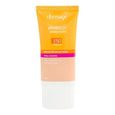 Imagem de Proteção Solar Facial Photoage Mineral Fluido FPS 50 Cor Claro 50g