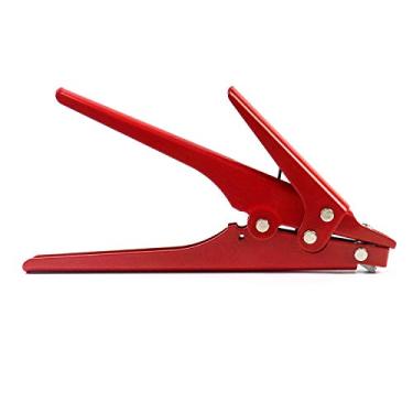 Imagem de QWORK Cable Tie Gun, Zip Tie Cutting Tool with Steel Handle for Plastic Nylon Cable Tie or Fasteners, 0.35 Inches Max Tie Width